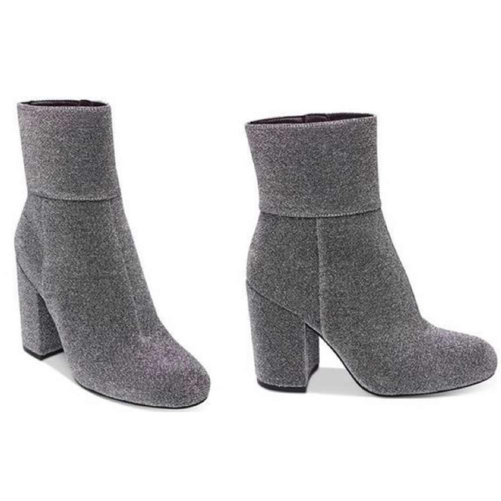 Steve Madden Sparkle Mesh Boots / Heels